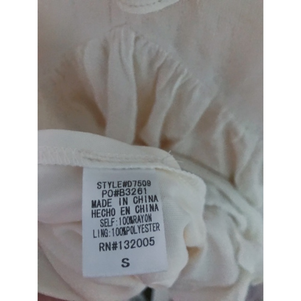 Entro | White Ruffle Dress - Picture 9 of 10